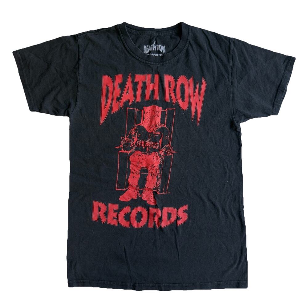 Death Row Records T Shirt Unisex‎ Small Suge Knight Dr Dre Snoop Electric Chair